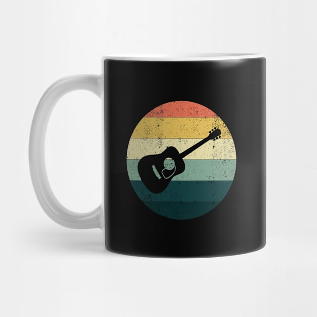 Retro Vintage Guitar Lover by MEDtee